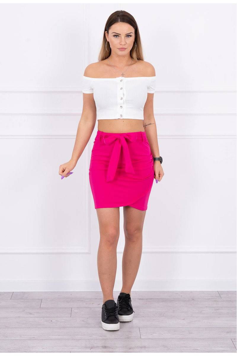 Pink short skirt KES-15199-8984