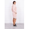 Light pink dress with hood KES-15795-62095