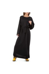 Black long dress KL-93159A-black