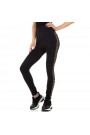 Damen Leggings von Fashion Gr. One Size - blackgold