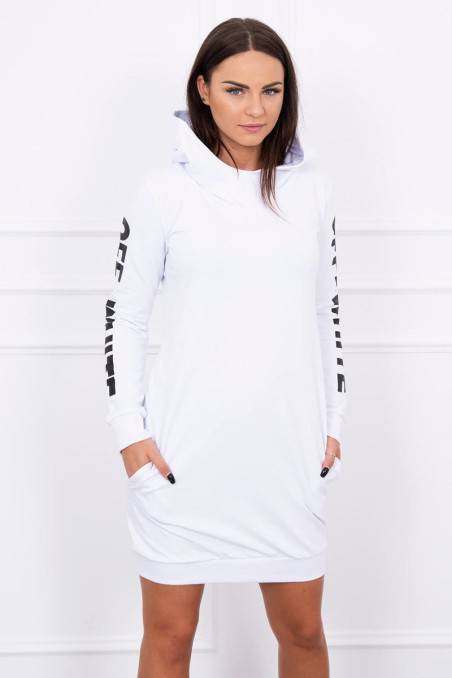 White dress with hood KES-10043-62072