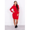 Red dress with hood KES-10045-62072
