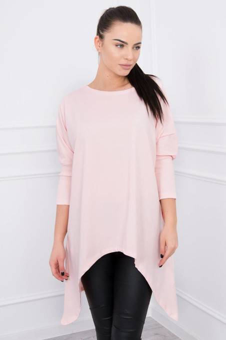 Blouse oversize powdered pink