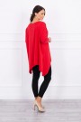 Blouse oversize red