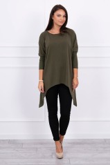 Blouse oversize khaki