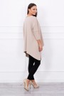 Blouse oversize beige