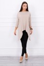 Blouse oversize beige