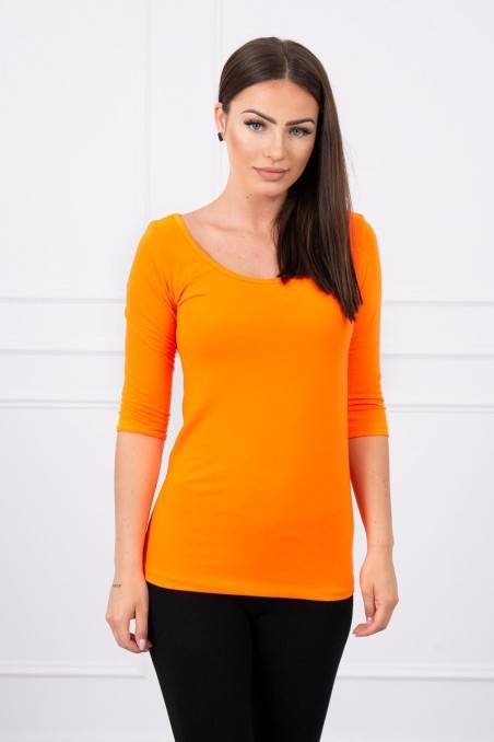Orange neon blouse KES-14805-8832