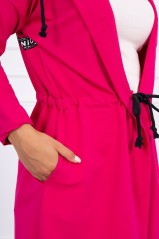 Coatee with longer back fuchsia