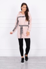 Light pink short dress KES-15773-0140