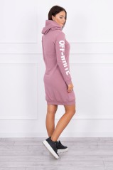 Pink dress with hood KES-15796-62072