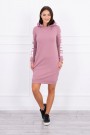 Pink dress with hood KES-15796-62072