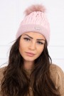 Cap K160 powdered pink