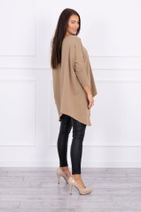 Brown loose style blouse