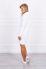 White dress with pockets KES-16067-0153
