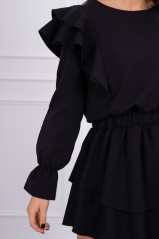 Black elegant dress KES-16094-66047