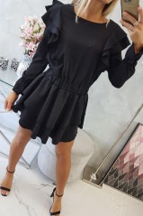 Black elegant dress KES-16094-66047