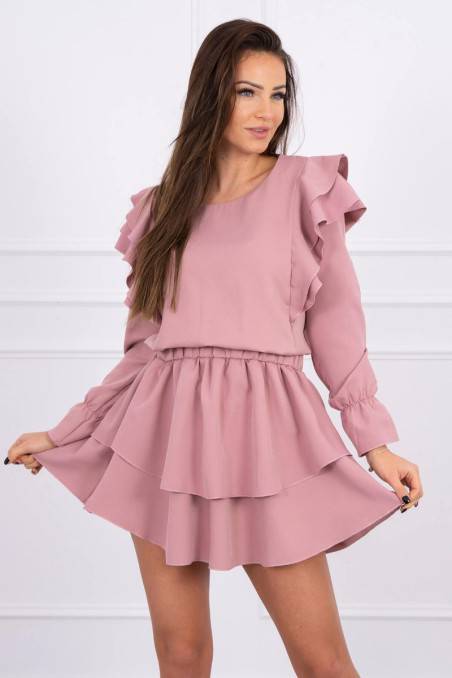 Pink elegant dress KES-16095-66047