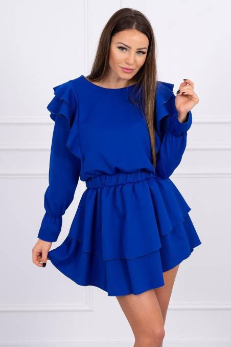 Blue elegant dress KES-16096-66047
