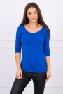 Blue blouse KES-16171-8832