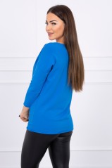 Blue blouse KES-16177-8834