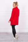 Tunic with envelope front red