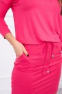 Pink dress KES-16357-9013