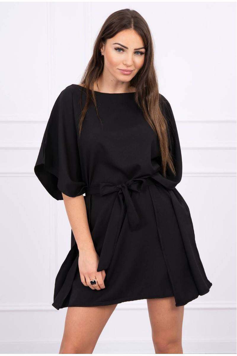 Black elegant dress KES-16358-9016