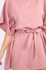Pink elegant dress KES-16360-9016