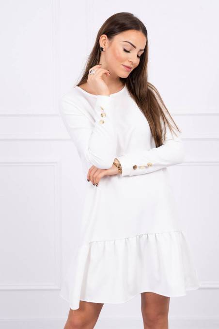 Cream dress KES-16370-66188