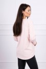 Light pink blouse with appliqué KES-16905-66799