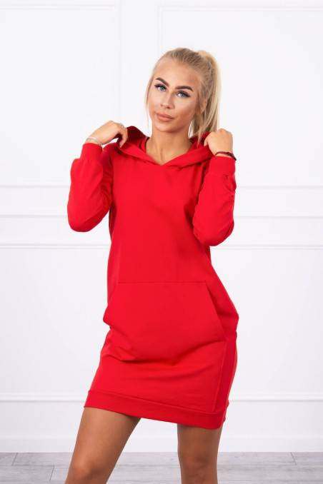 Red dress with hood KES-18207-67292