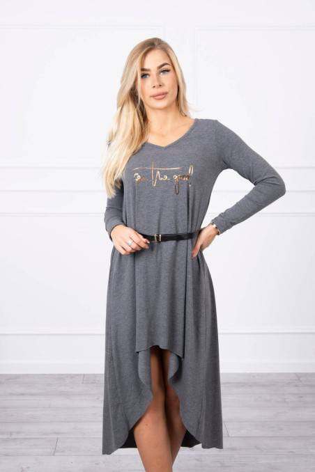 Dark gray stylish dress