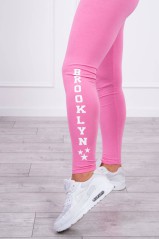 Pink leggings KES-20033-8882