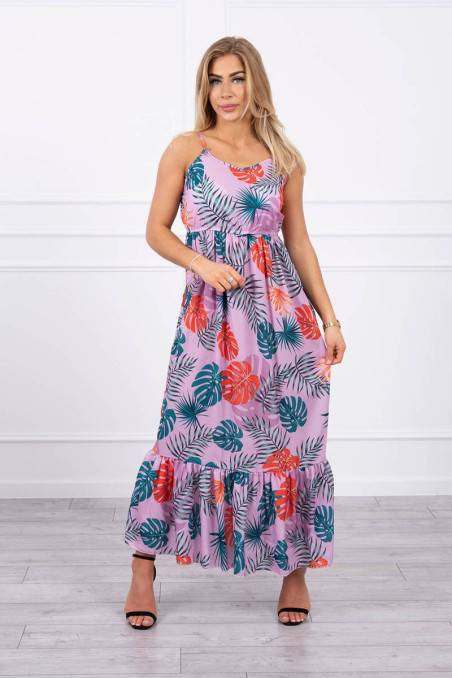 Long floral dress KES-20094-9282