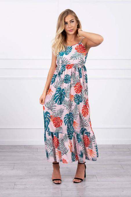 Long floral dress KES-20096-9282