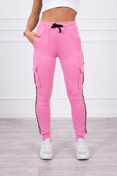 Pink leisure pants KES-20292-0019