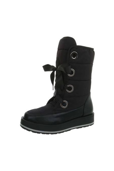 Women's black boots GR-G1346J