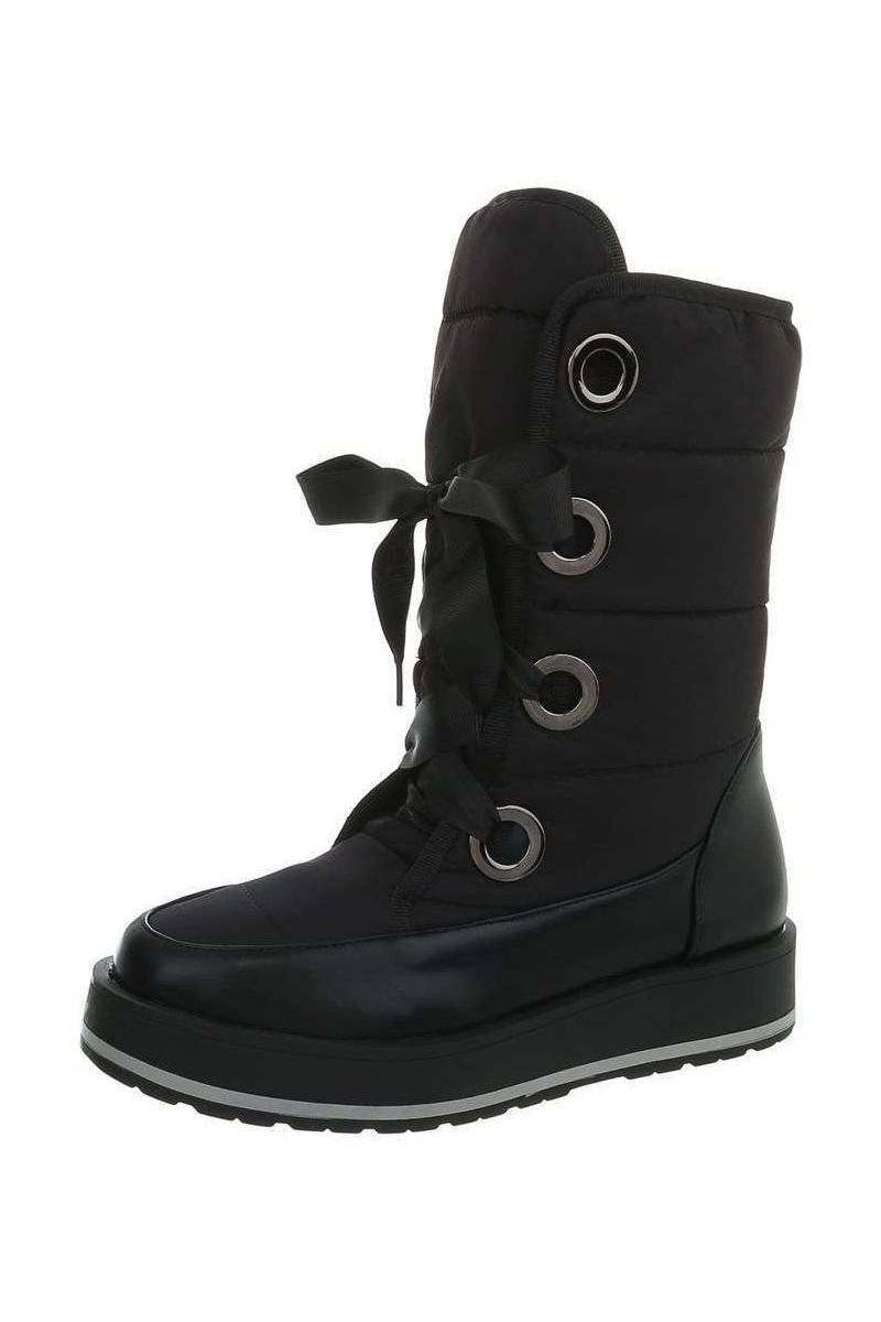 Women's black boots GR-G1346J