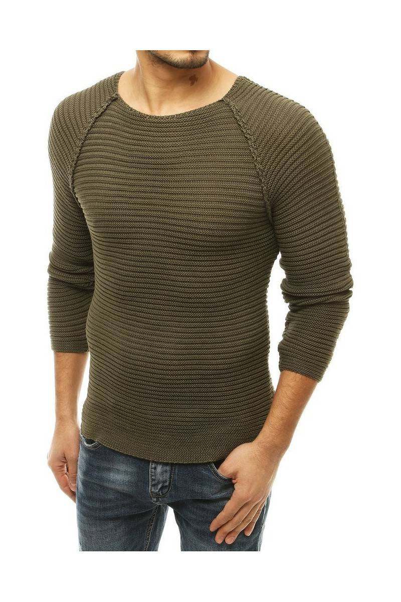 Khaki Men's Sweater Dstreet DS-wx1663