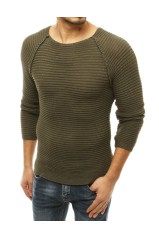 Khaki Men's Sweater Dstreet DS-wx1663