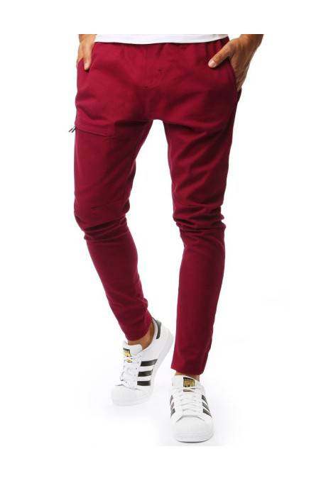 Men's Maroon Joggers Dstreet