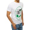 White T-shirt for men with inscriptions Dstreet DS-rx4154