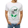 White T-shirt for men with inscriptions Dstreet DS-rx4154