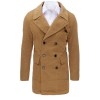 Men's light brown coat Dstreet DS-cx0362