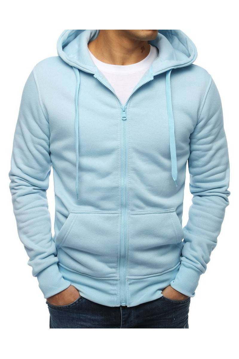 Light blue men's jumper Dstreet DS-bx4246