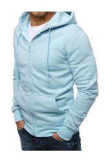 Light blue men's jumper Dstreet DS-bx4246