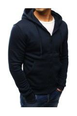 Men's dark blue jumper DS-bx2195