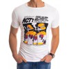 White men's T-shirt Dstreet DS-rx4497