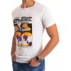 White men's T-shirt Dstreet DS-rx4497